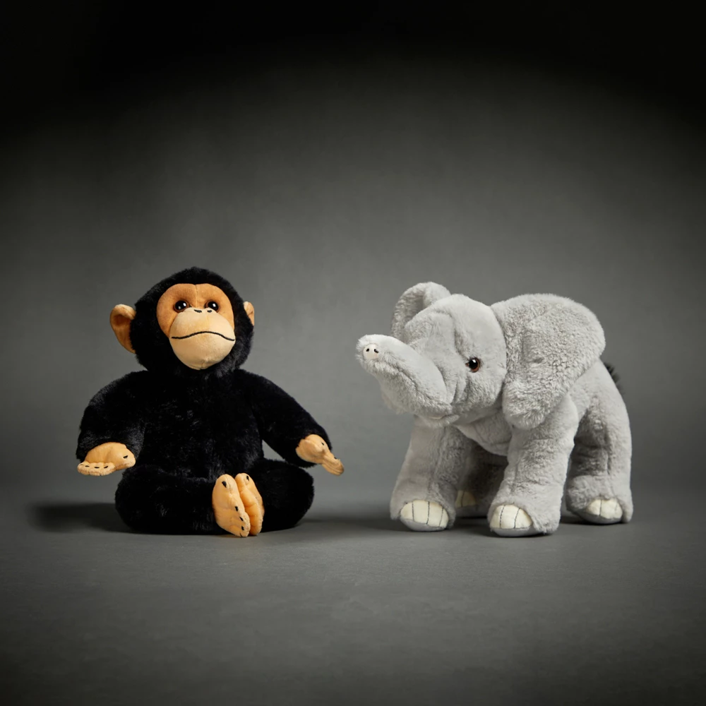 National Geographic Peluche moyenne Bébé chimpanzé