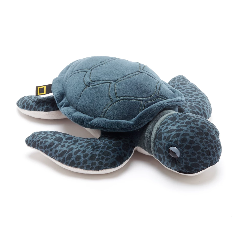 National Geographic Peluche moyenne Tortue verte