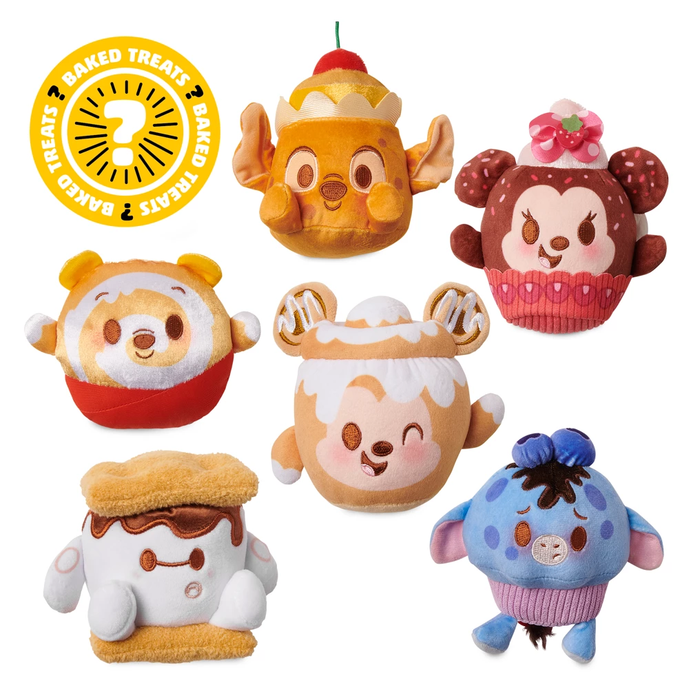 Disneyland Petite peluche mystère façon viennoiserie Disney Munchlings