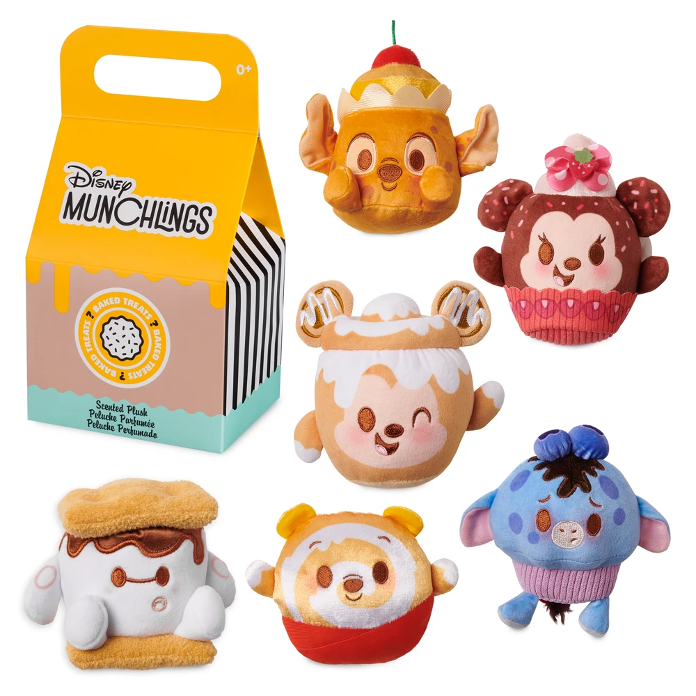 Disneyland Petite peluche mystère façon viennoiserie Disney Munchlings