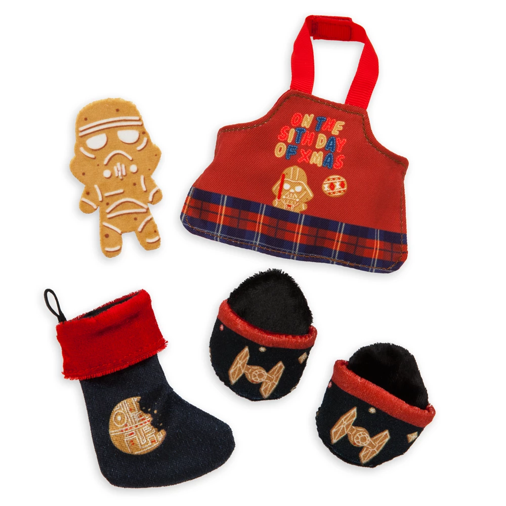 Disney Store Ensemble d'accessoires de pâtisserie Star Wars pour petites peluches Disney nuiMOs