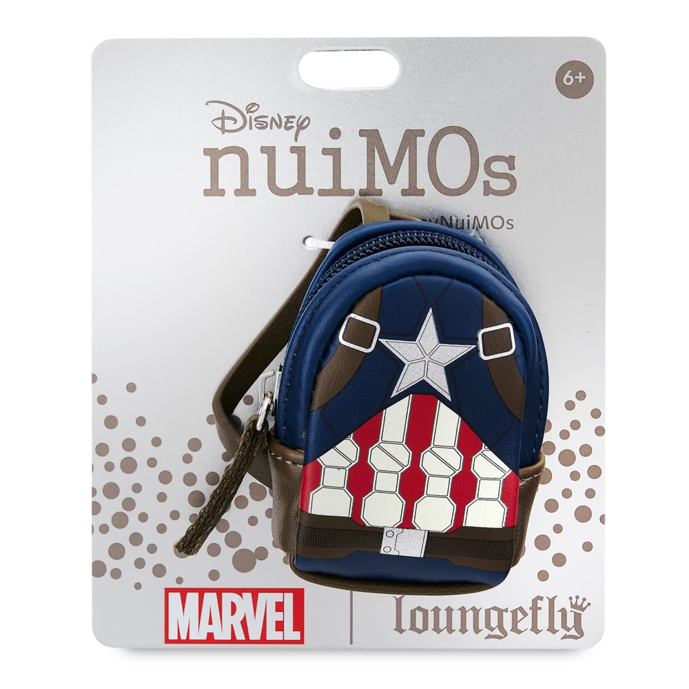 Loungefly Sac Ă dos Captain America pour petite peluche nuiMOs