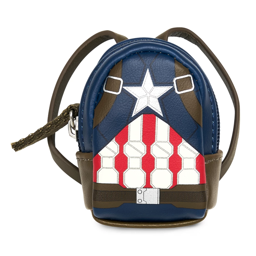 Loungefly Sac Ă dos Captain America pour petite peluche nuiMOs