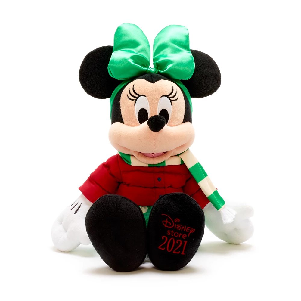 Disney Store Peluche moyenne Minnie, Holiday Cheer