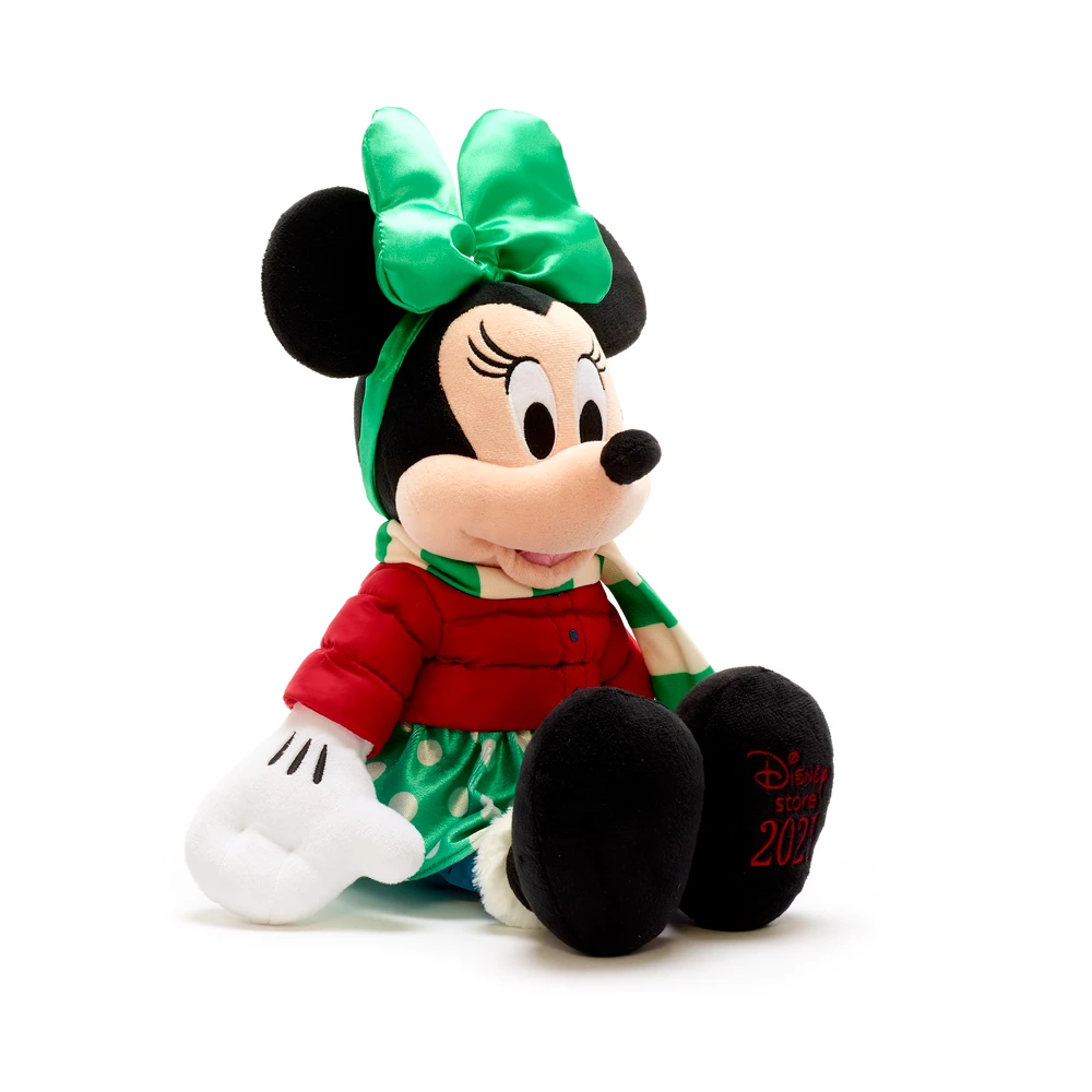 Disney Store Peluche moyenne Minnie, Holiday Cheer