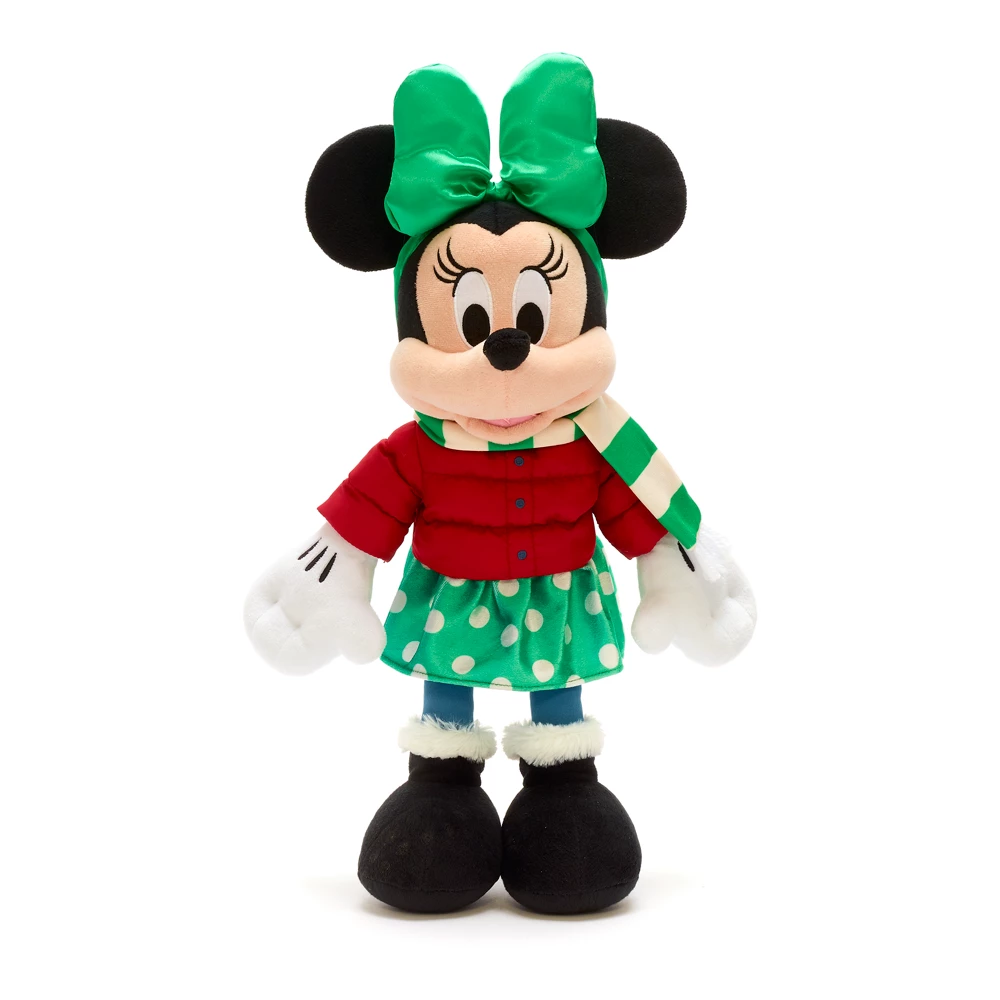 Disney Store Peluche moyenne Minnie, Holiday Cheer