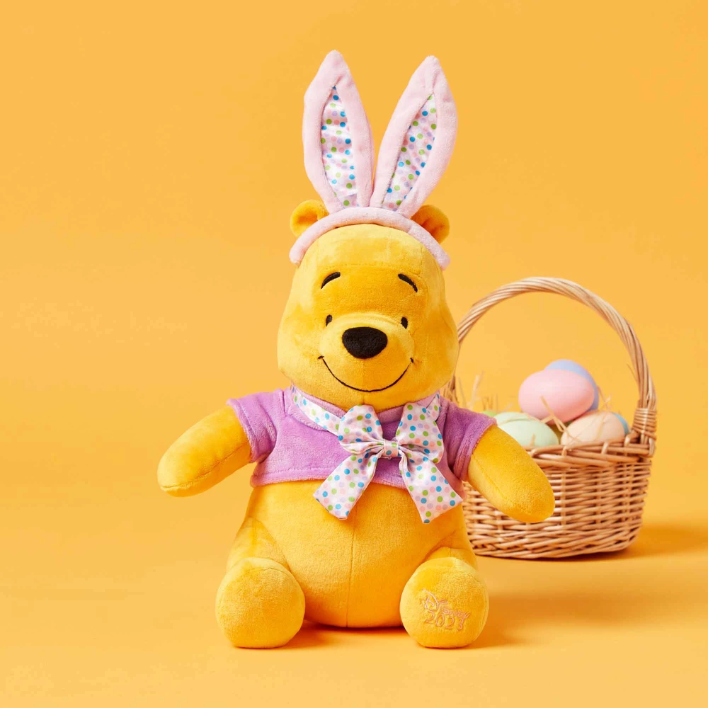 Disney Store Peluche moyenne Winnie l'Ourson de Pâques