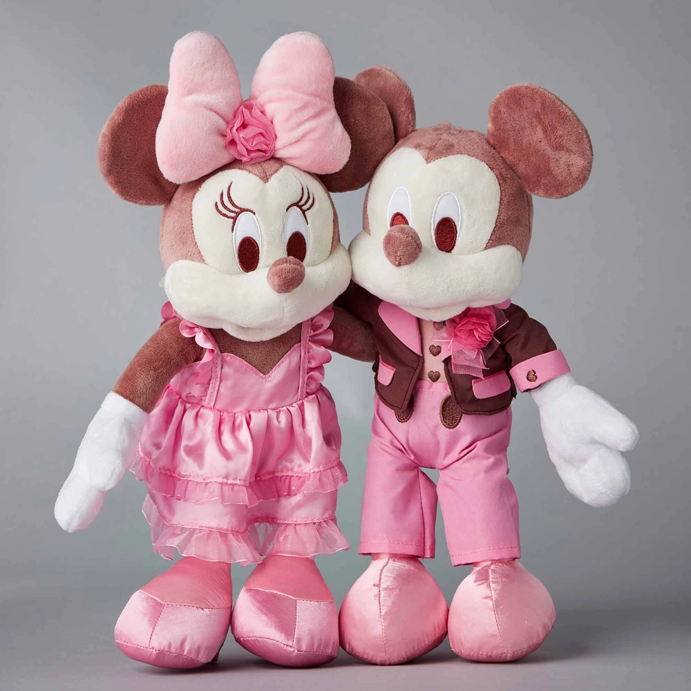 Disney Store Peluche Minnie de la Saint-Valentin, taille moyenne