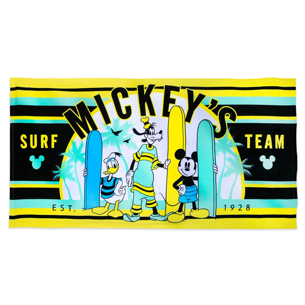 Disney Store Serviette de plage Mickey et ses amis