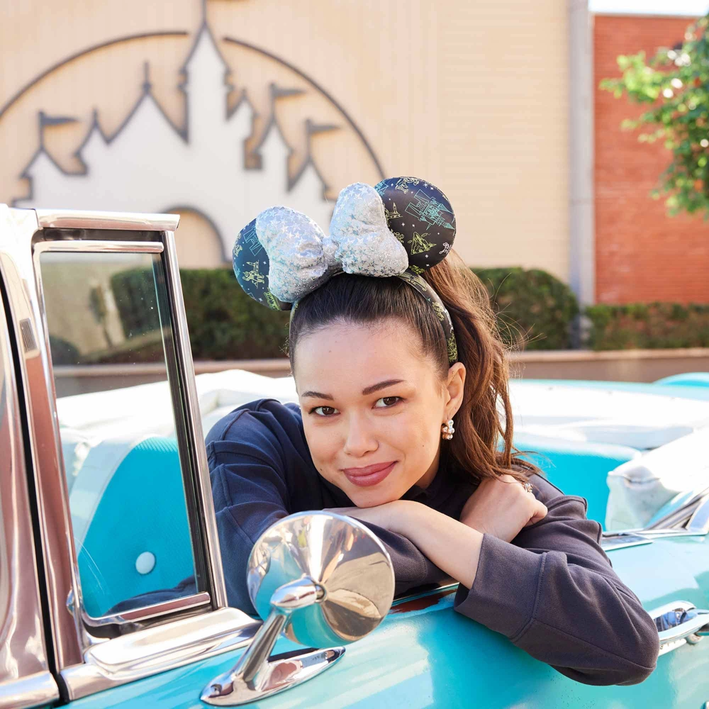 Disneyland Resort Serre-tête à oreilles de Minnie Disney100 pour adultes