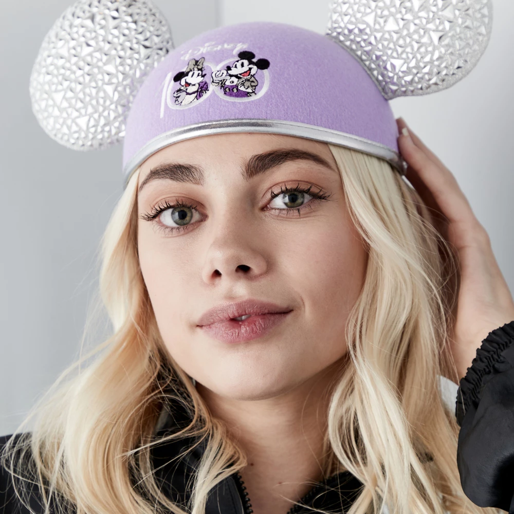 Chapeau Ă oreilles Minnie Disney100 Celebration pour adultes