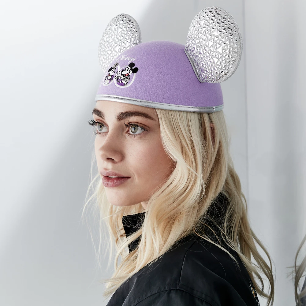 Chapeau Ă oreilles Minnie Disney100 Celebration pour adultes