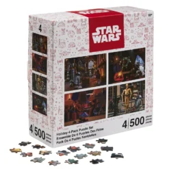 Disney Store Ensemble De 4 puzzles Star Wars Holiday