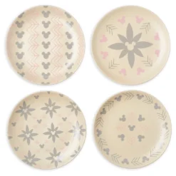 Disneyland Lot De 4 assiettes Mickey Mouse Homestead