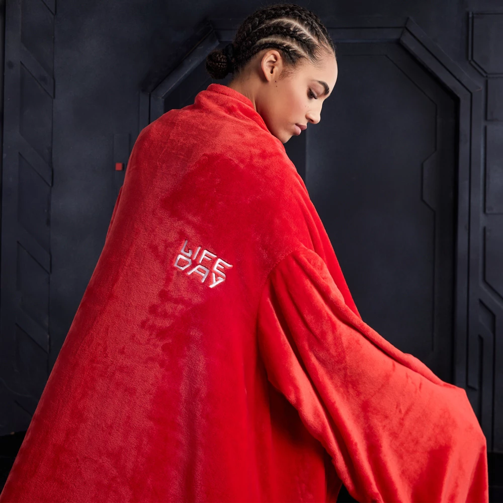 Disney Store Plaid poncho Jour de la Vie Star Wars