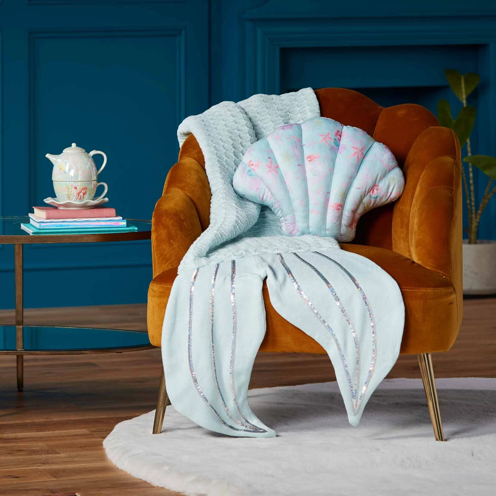 Disney Store Coussin coquillage, La Petite Sirène