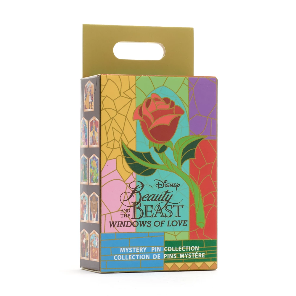 Disney Store Ensemble de pin's mystère La Belle et la Bête Windows of Love