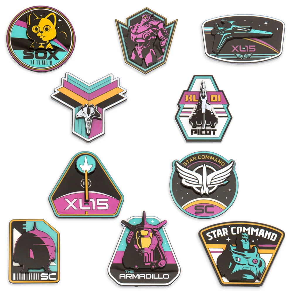 Disney Store Ensemble de pin's mystère Disney Pixar Buzz, à la vitesse de l'éclair