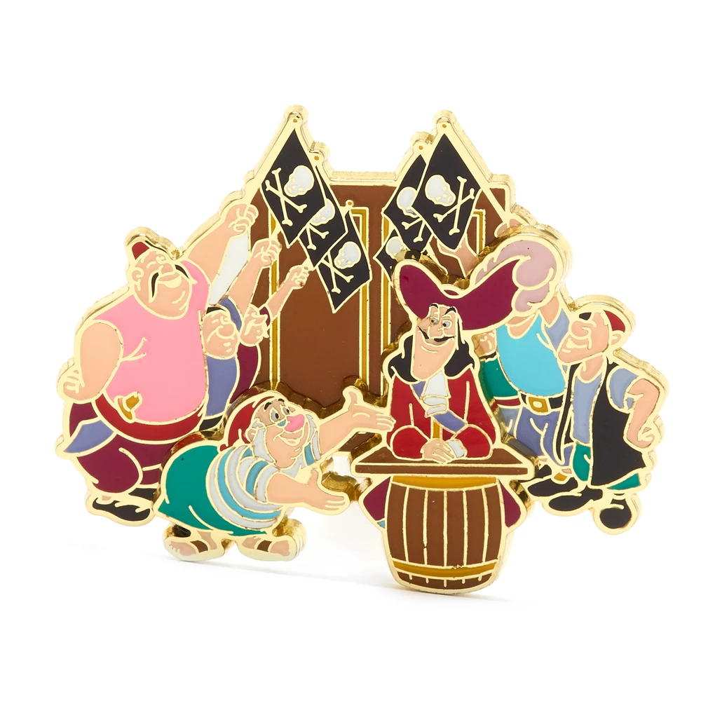 Disney Store Pin's équipage de pirates Peter Pan