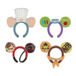 Disney Store Ensemble De Pin's Pixar En Forme D'oreilles De Mickey, 2 sur 2