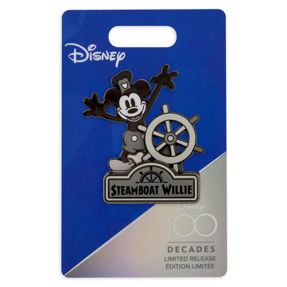Disney Store Pin's Steamboat Willie en édition limitée Disney100 Eras