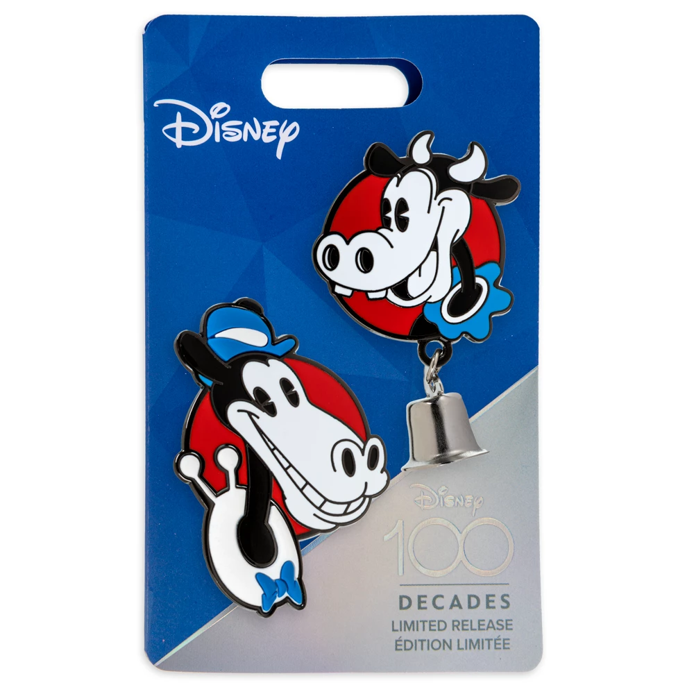 Ensemble de pin's Clarabelle et Horace en édition limitée Disney100 Decades