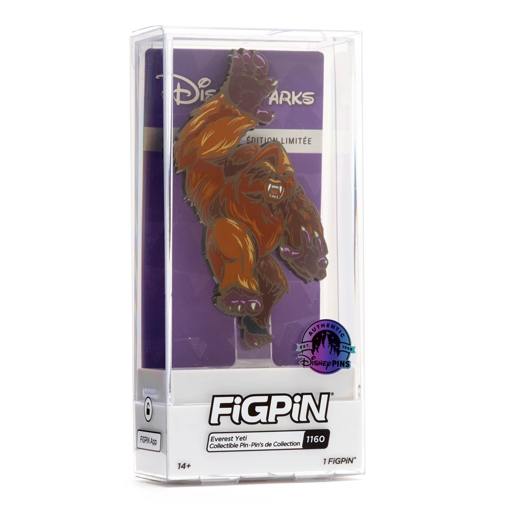 Disneyland Pin's FiGPiN Yeti Everest, Expedition Everest