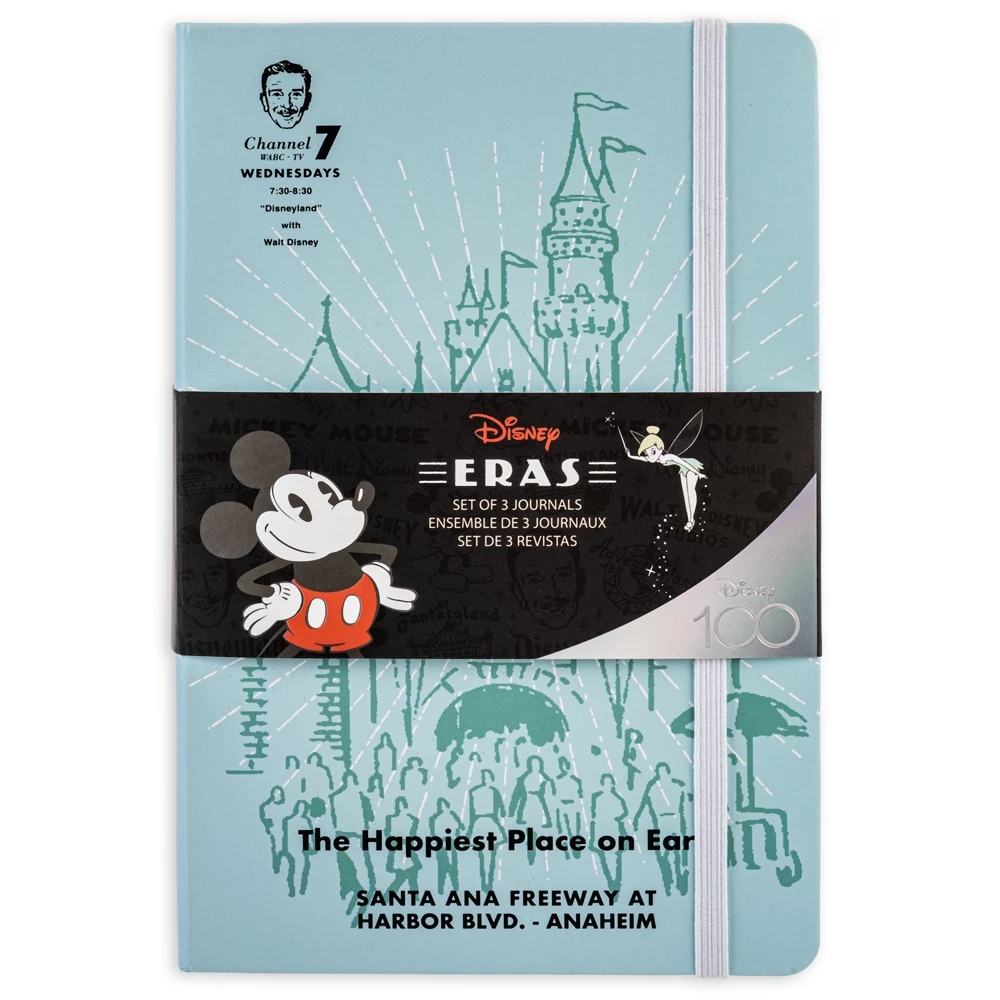 Lot de 3Â journaux Walt Disney's Disneyland, Disney100 Eras