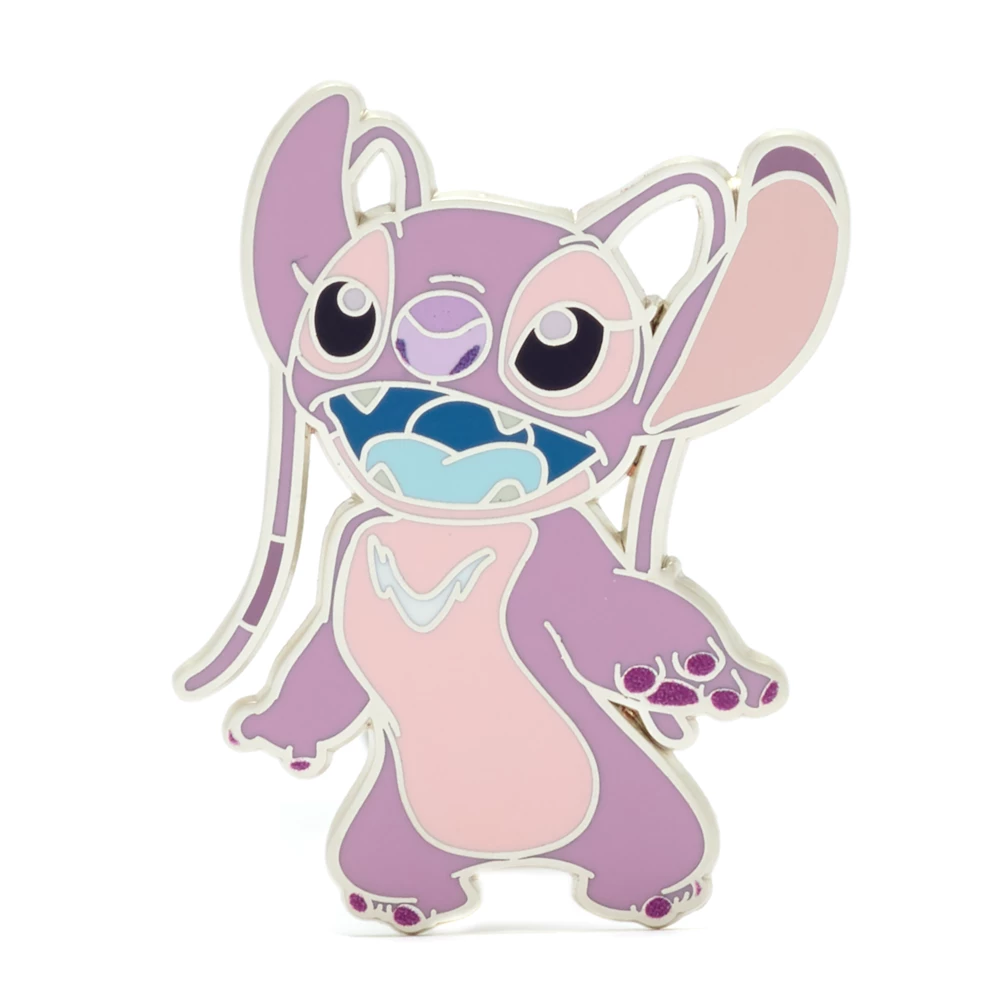 Ensemble de pin's Stitch et Angel Disney100 Eras, Lilo & Stitch