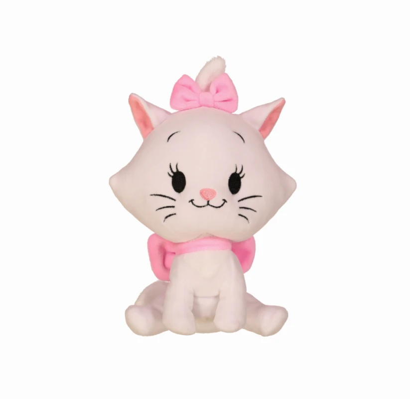 Disney Marie le chat Peluche Cutie blanc rose 25 cm