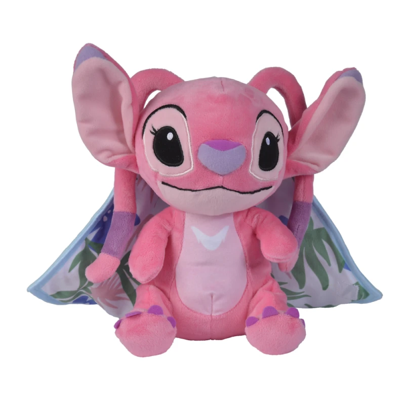 Disney Angel Peluche dans sa couverture rose 25 cm