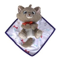 Disney Berlioz Le Chat Peluche Couverture Violet 25 Cm