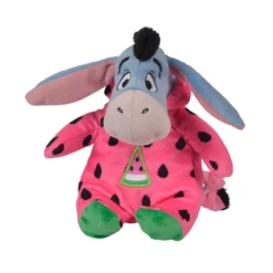 Disney Bourriquet L'âne Mini Peluche Pastèque Rose 20 Cm