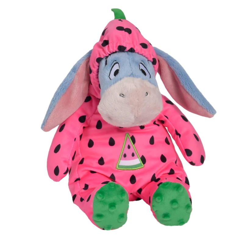 Disney Bourriquet l'âne Peluche pastèque rose 30 cm