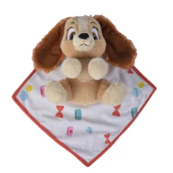 Disney Lady Le Chien Peluche Couverture Rouge 25 Cm