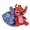 Disney Leroy Stitch Peluche Dans Sa Couverture Rouge 25 Cm