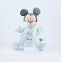 Disney Mickey La Souris Marionnette Bleu Blanc Mouton