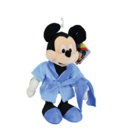 Disney Mickey La Souris Peluche Peignoir Bleu 25 Cm