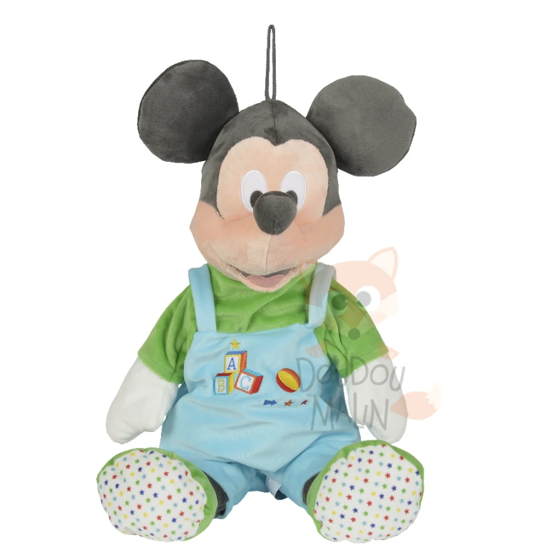 Disney Mickey la souris Range pyjama bleu vert 60 cm