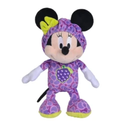 Disney Minnie La Souris Peluche Mûre Violet 25 Cm