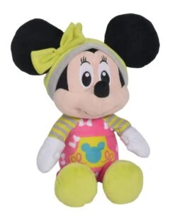 Disney Minnie La Souris Peluche Pyjama Rose 25 Cm
