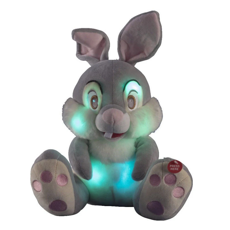 Disney Panpan le lapin Peluche veilleuse et musicale arc en ciel 35 cm