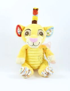 Disney Simba Le Lion Peluche Hochet Jaune